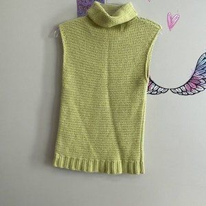 Women's MAG Wool Turtleneck Sweater Vest